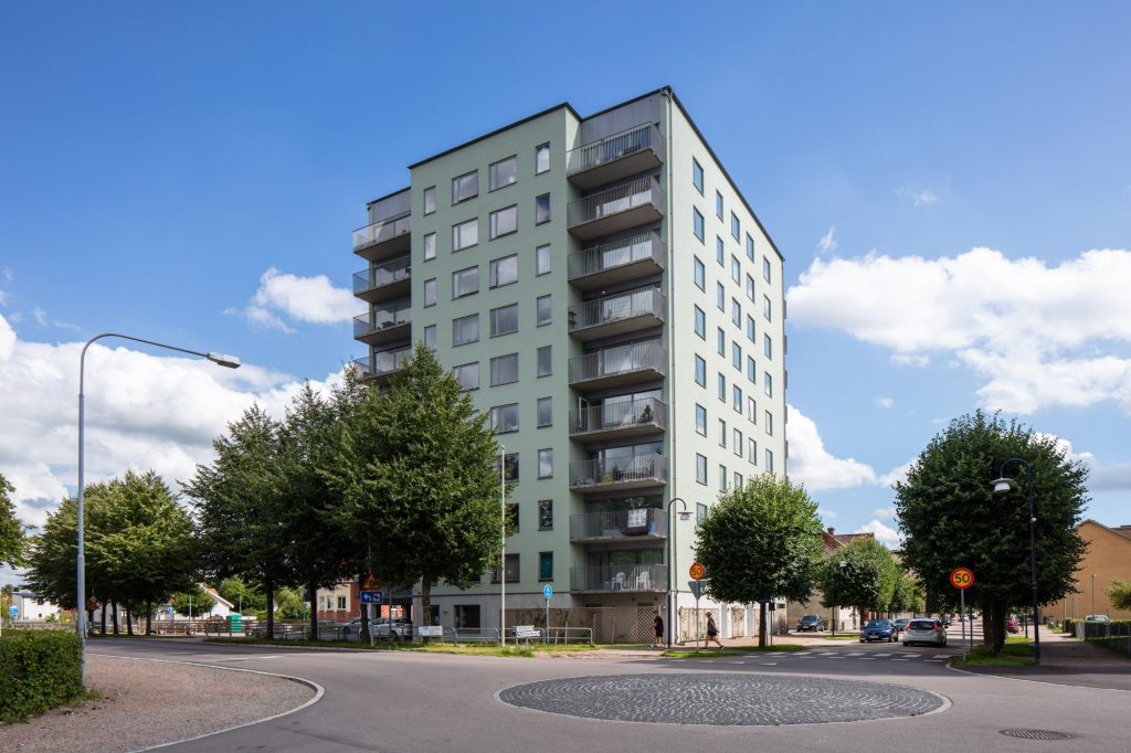 Byggnad sedd från utsida